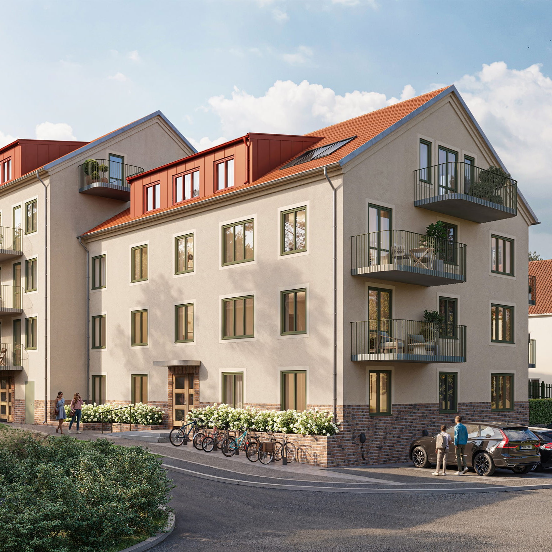 Flerbostadshuset Skogshyddan