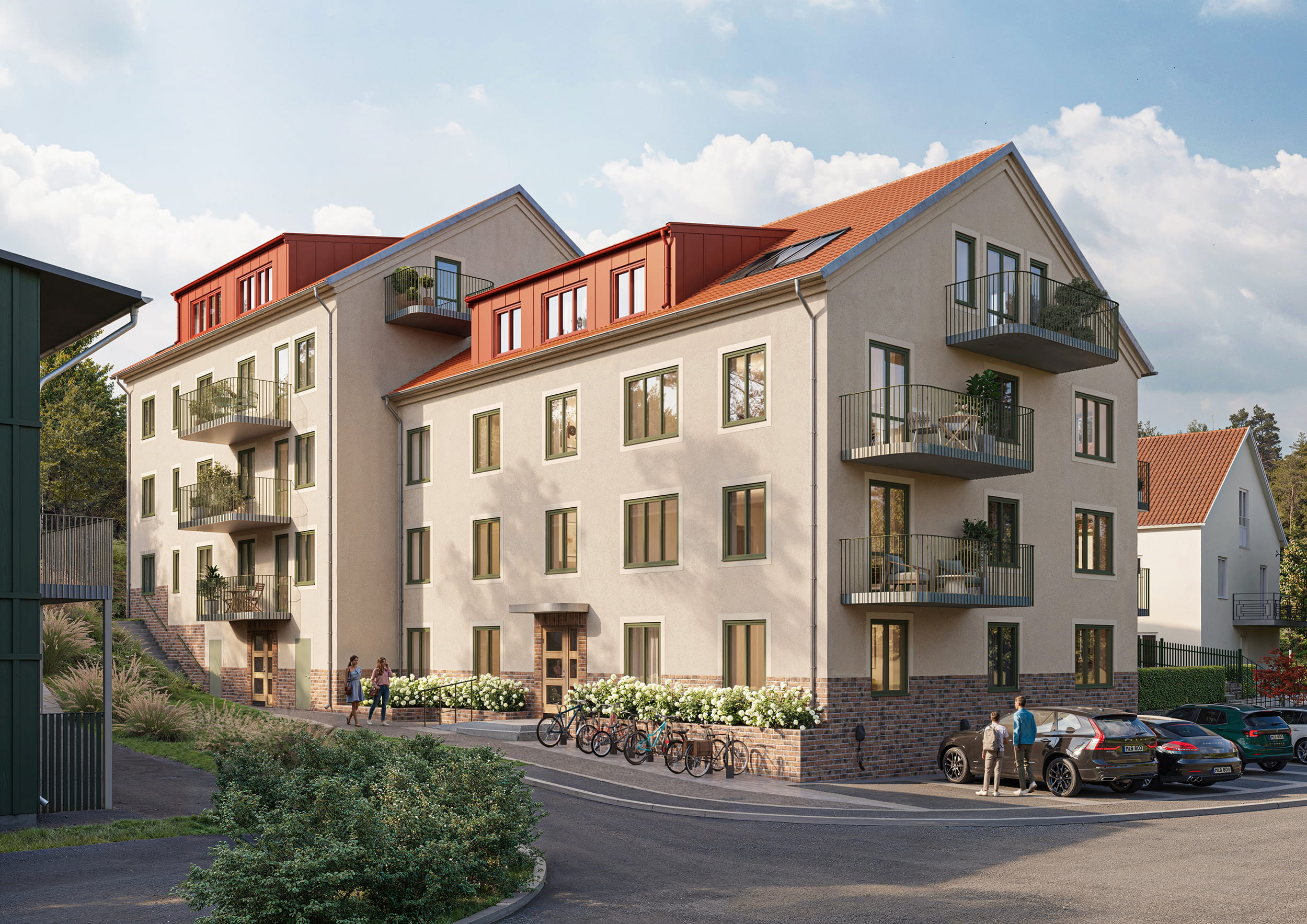 Flerbostadshuset Skogshyddan